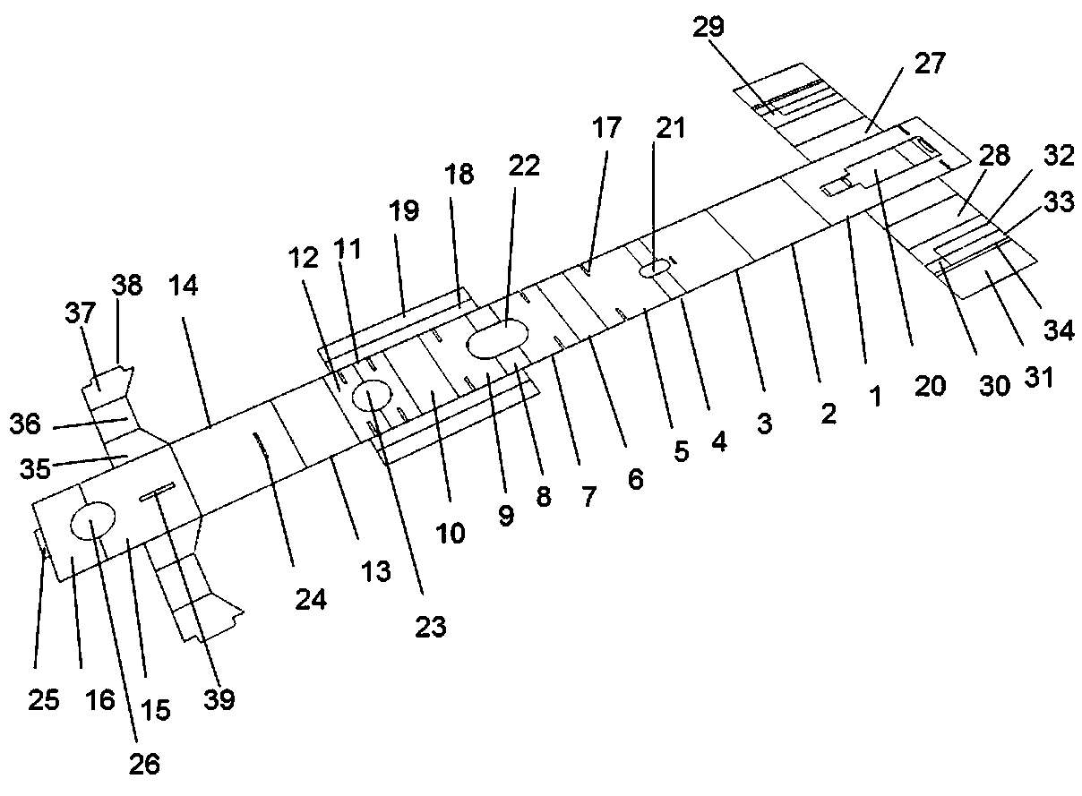 A corrugated paper buffer kit for red wine for logistics transportation