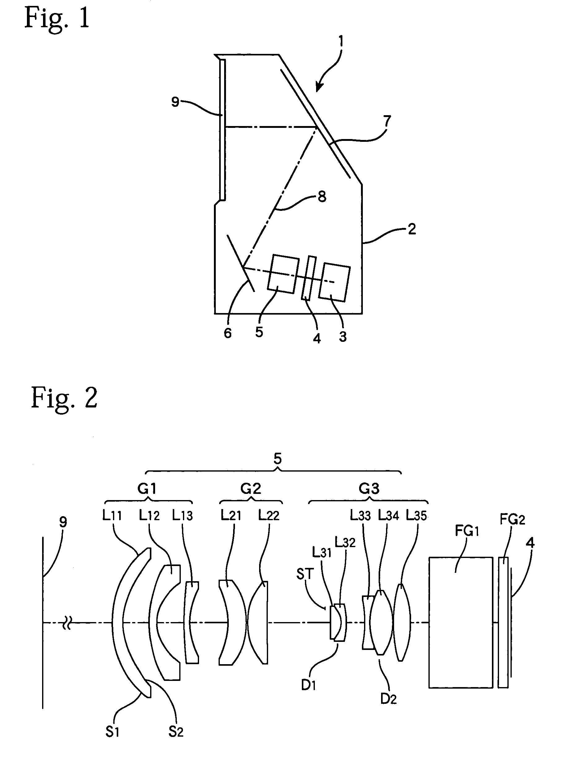 Projection lens system and projector