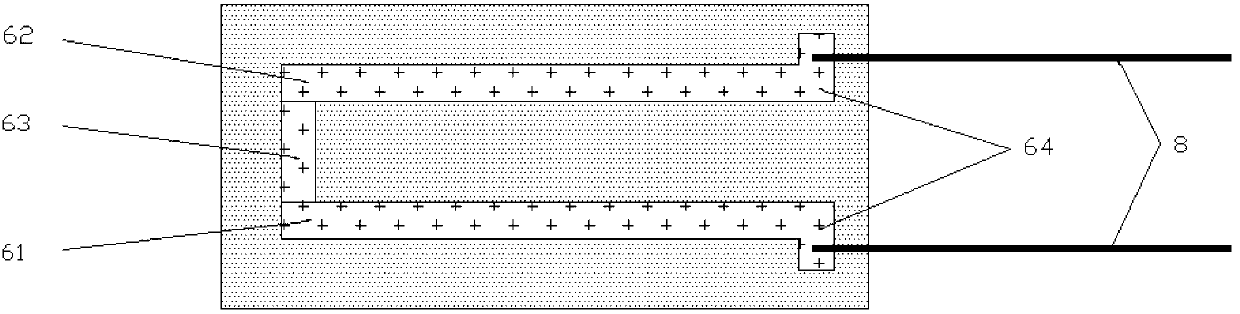 High-temperature ceramic base film thermocouple and manufacturing method thereof