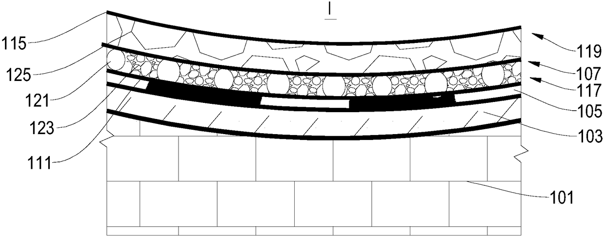 Tunnel-assembled lining structure and tunnel across large-scale active fault zone in strong earthquake zone