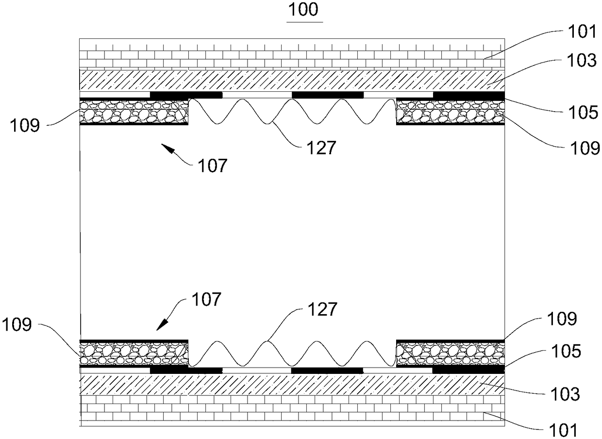 Tunnel-assembled lining structure and tunnel across large-scale active fault zone in strong earthquake zone