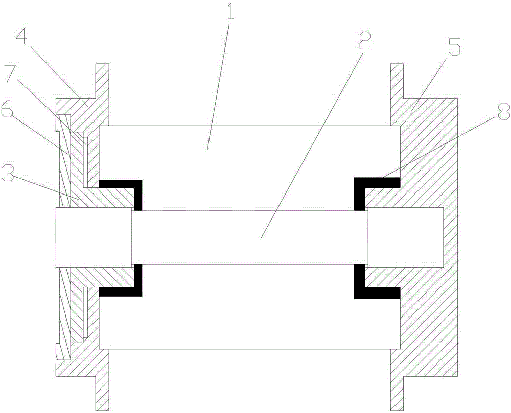 Sealing wear-resisting bearing