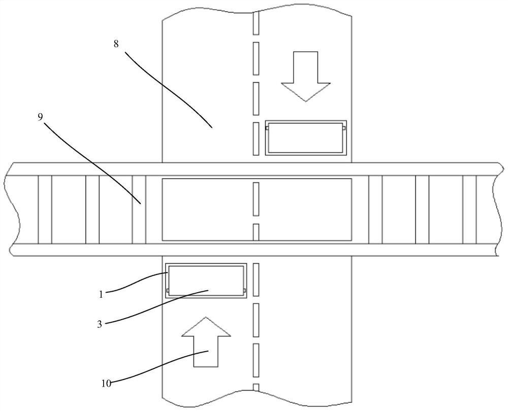 Railway crossing protection device