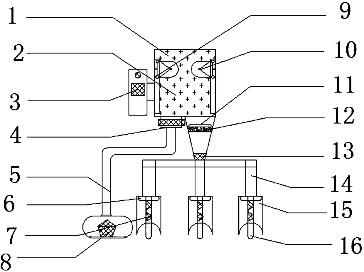 Automatic water feeding device for pig raising