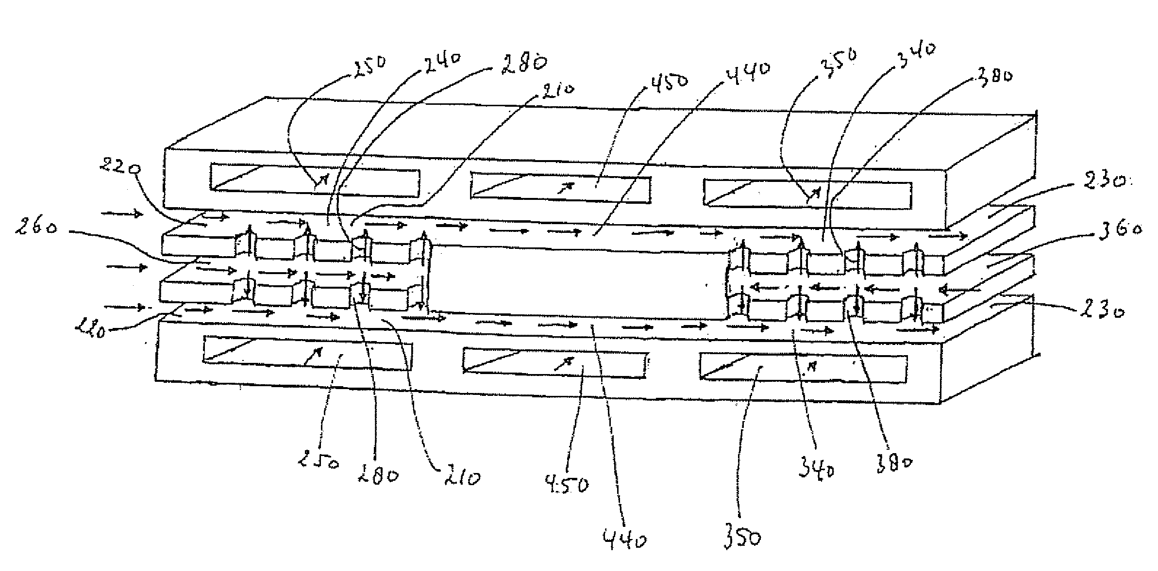 Process for the cooling, concentration or purification of ethylene oxide