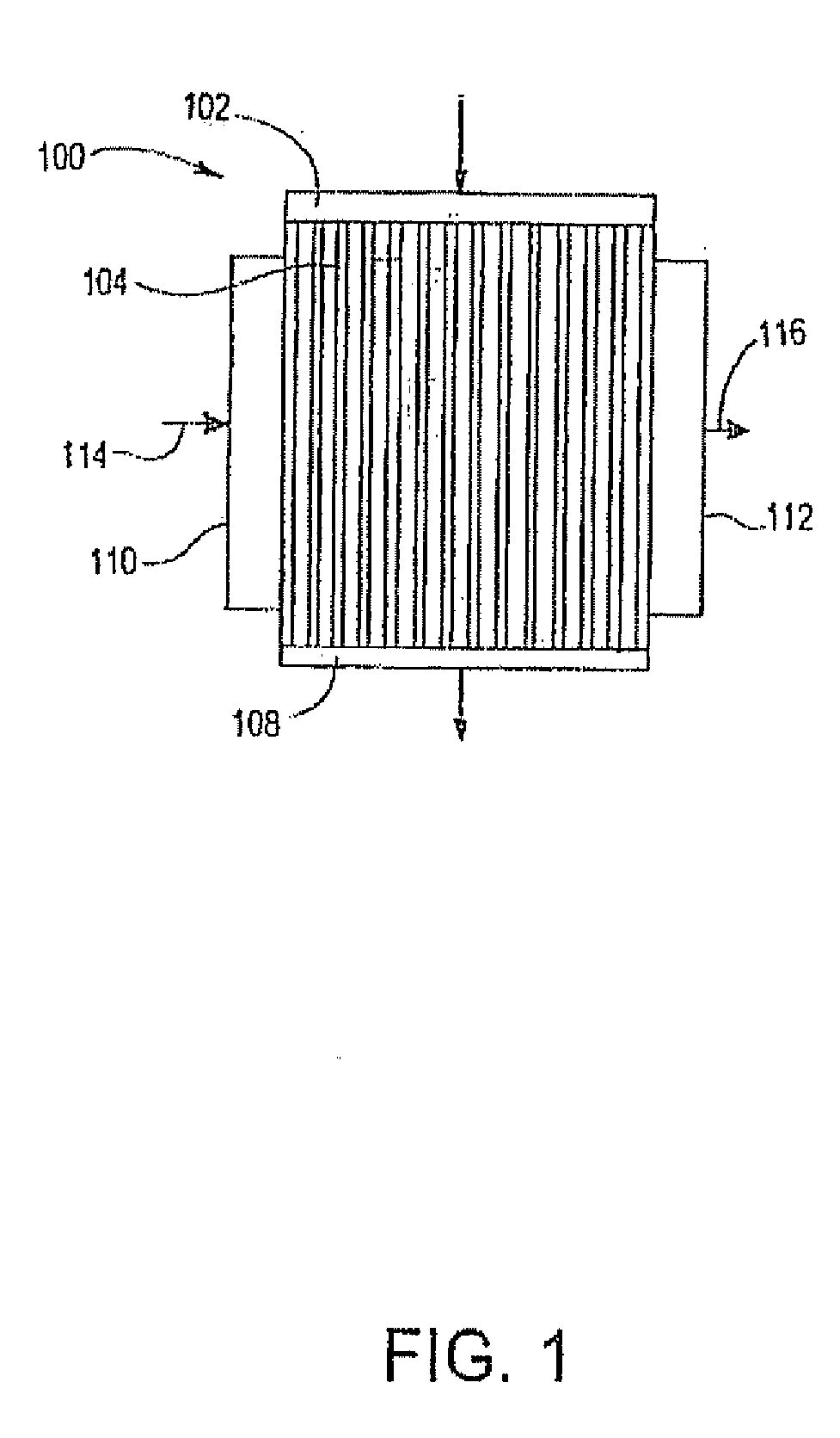 Process for the cooling, concentration or purification of ethylene oxide