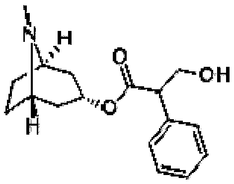 Application of alkaloid atropine in relieving low-temperature freeze injury stress of plant seedlings