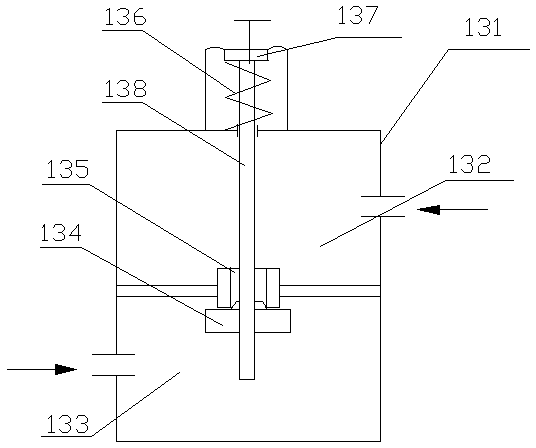 Negative pressure pneumatic type automatic sampler for water sample in medium-deep layer