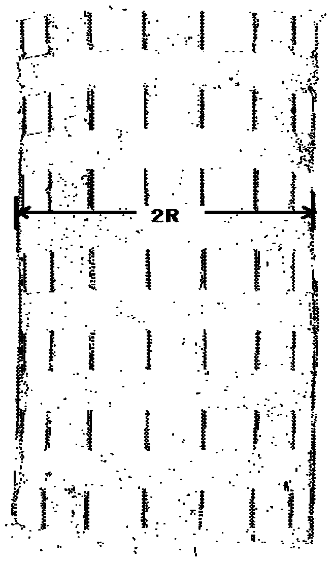 Triaxial test three-dimensional deformation reconstruction and measurement method