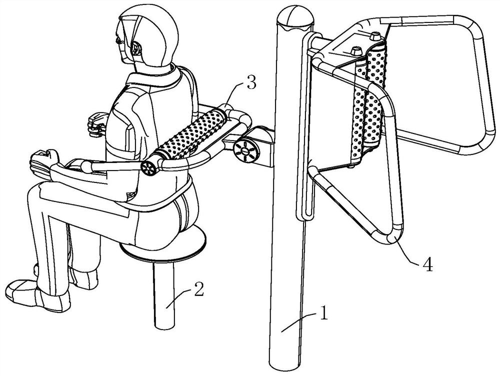 Waist and back massage instrument