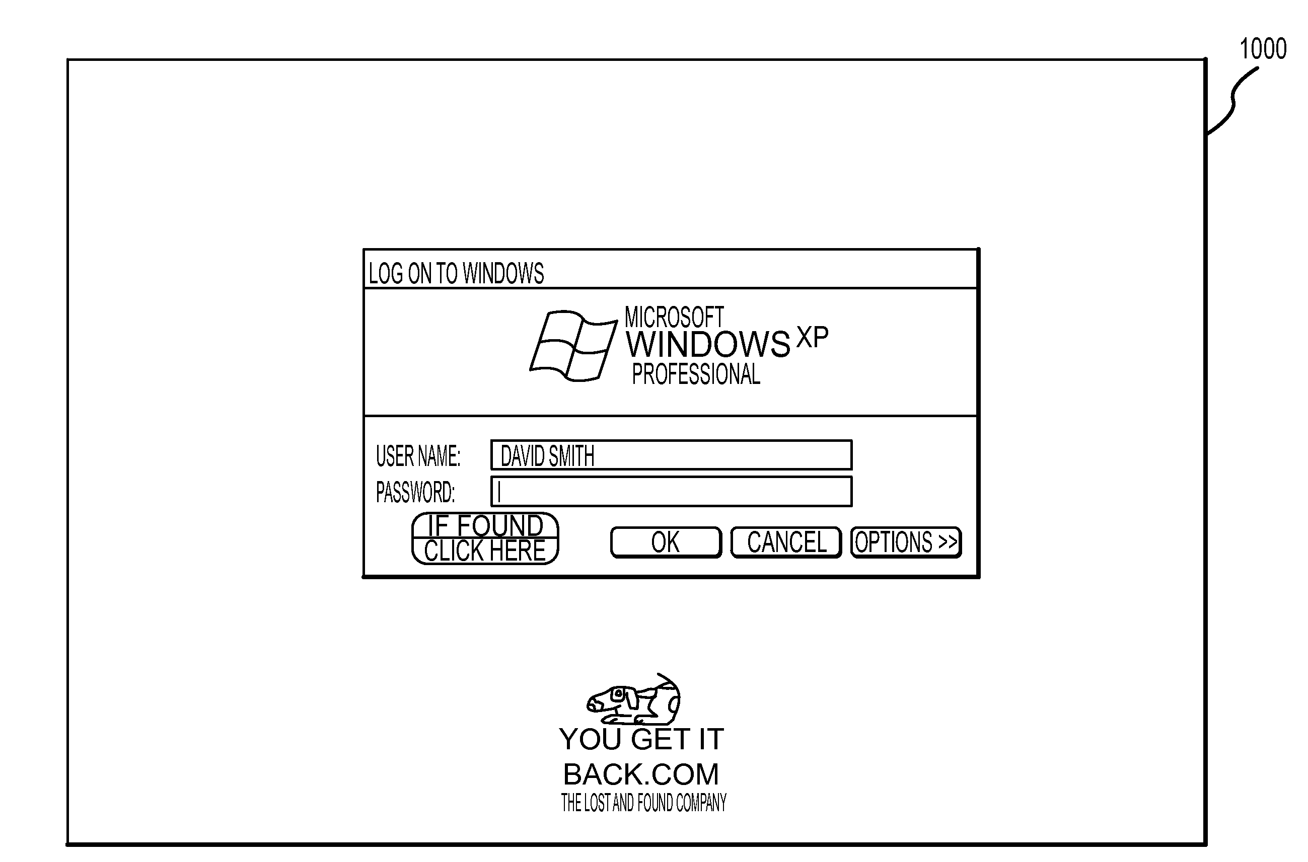 System for monitoring the unauthorized use of a device