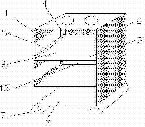 Dustproof and mildewproof library bookshelf