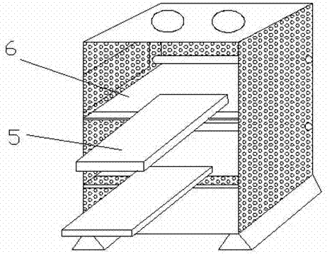 Dustproof and mildewproof library bookshelf