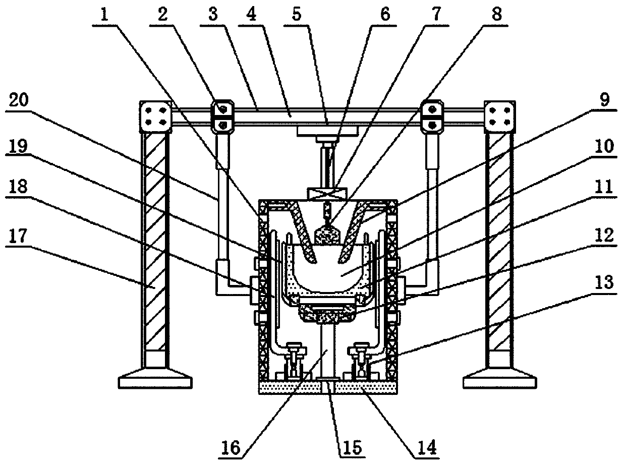 Intelligent production processing equipment for single product silicon hot field crucible and processing method of intelligent production processing equipment