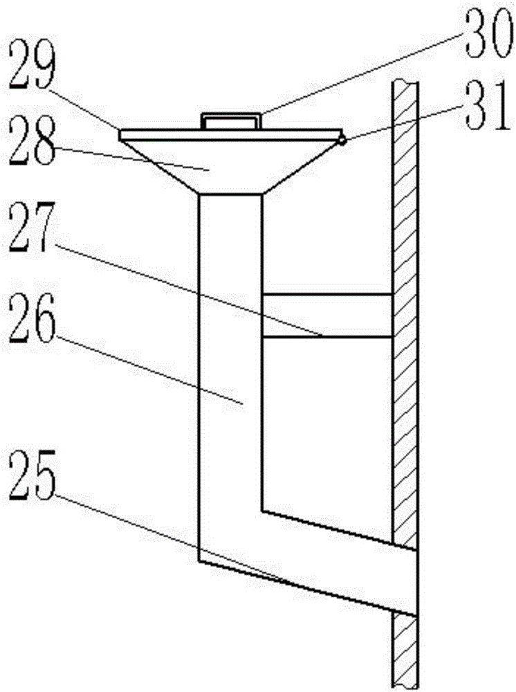 Battery positive electrode material ball milling device capable of screening materials