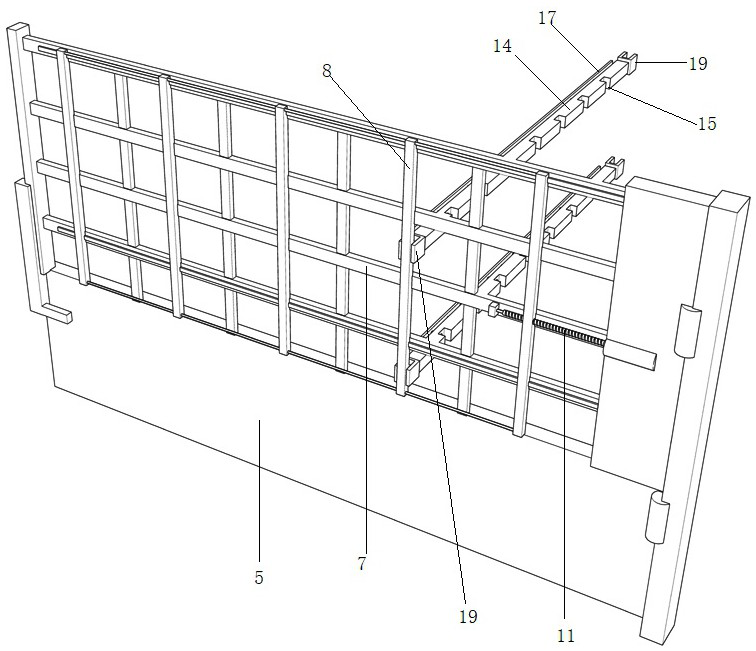 Intelligent stake semitrailer