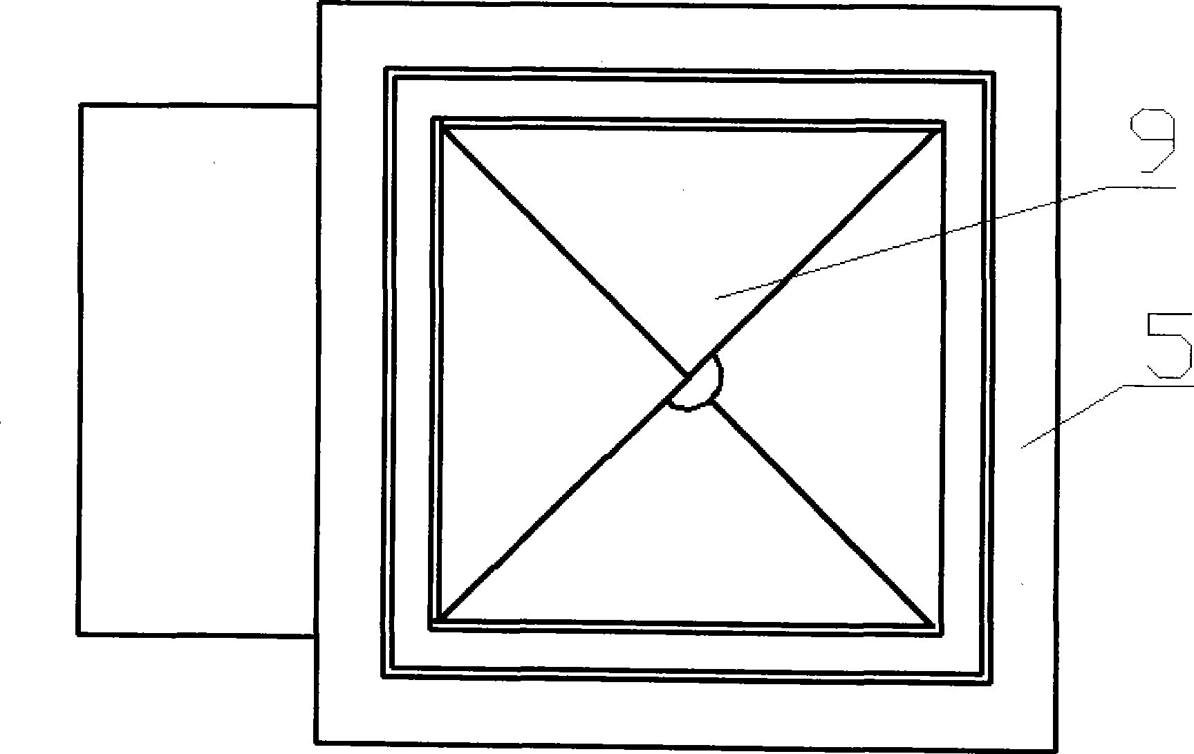 Jet type scallop rim cleaning device