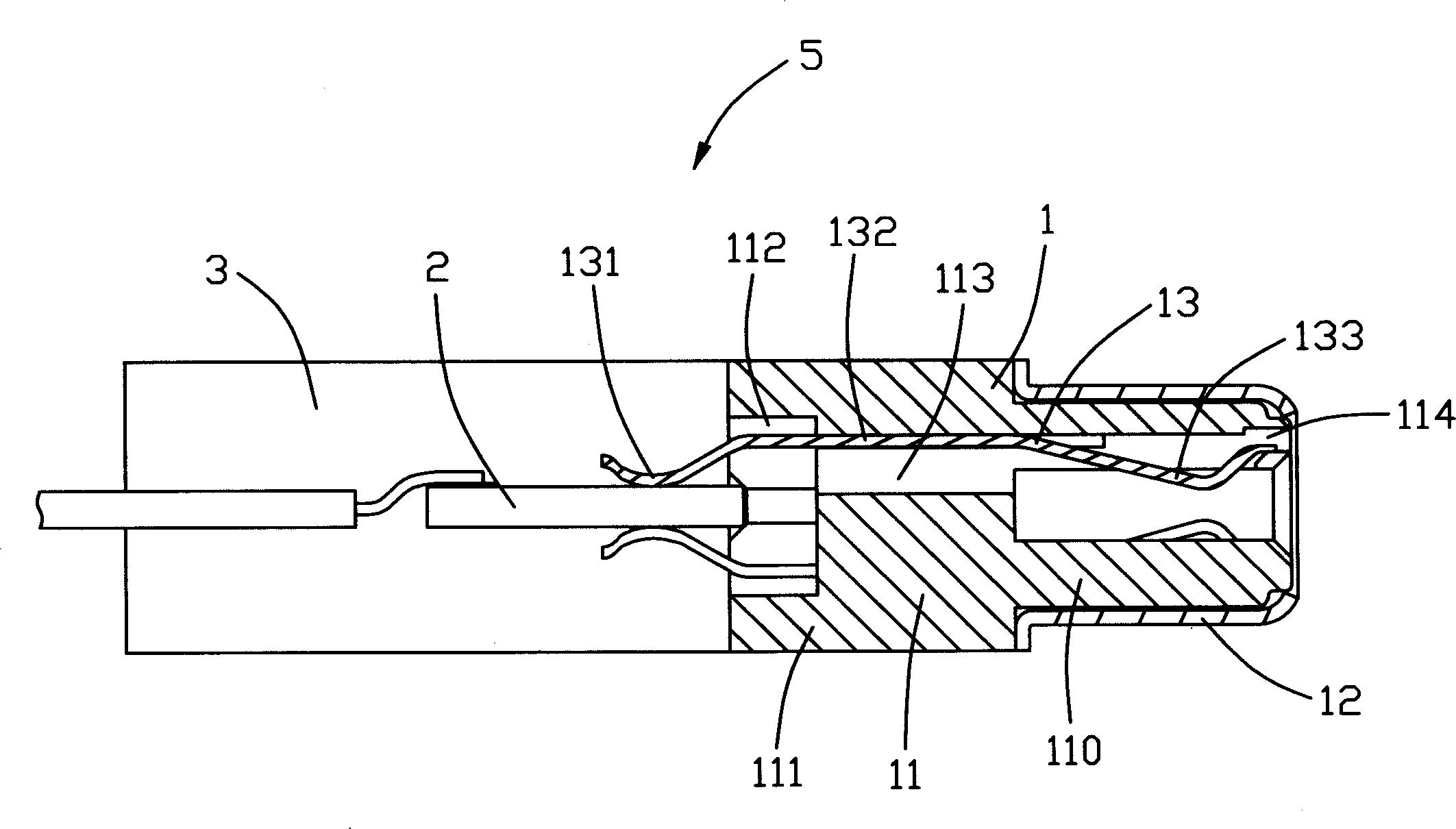 Cable connector and producing method thereof