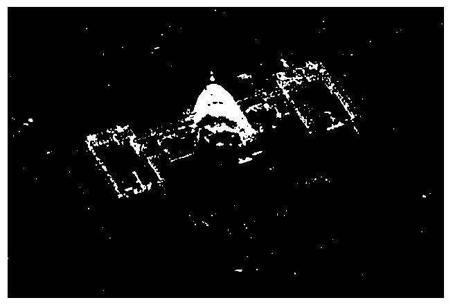 SAR image super-resolution method based on marginal information and deconvolution