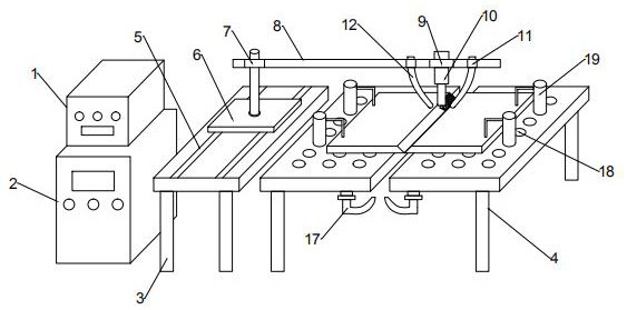 Weld shape control and property control system for preventing collapse of molten pool based on electromagnetic field