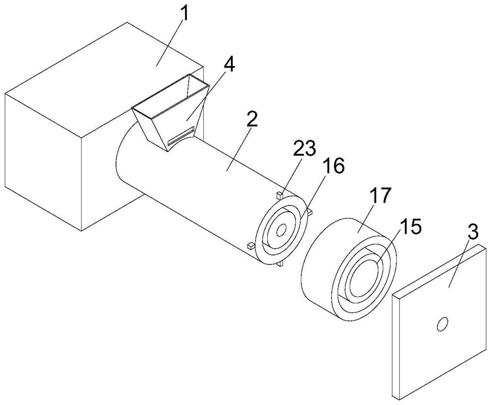 One-time extrusion forming equipment based on computer simulation