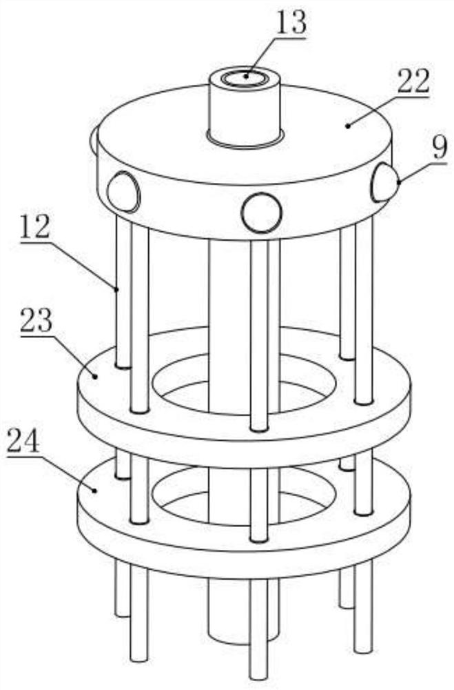 Charger with automatic rotating shaft