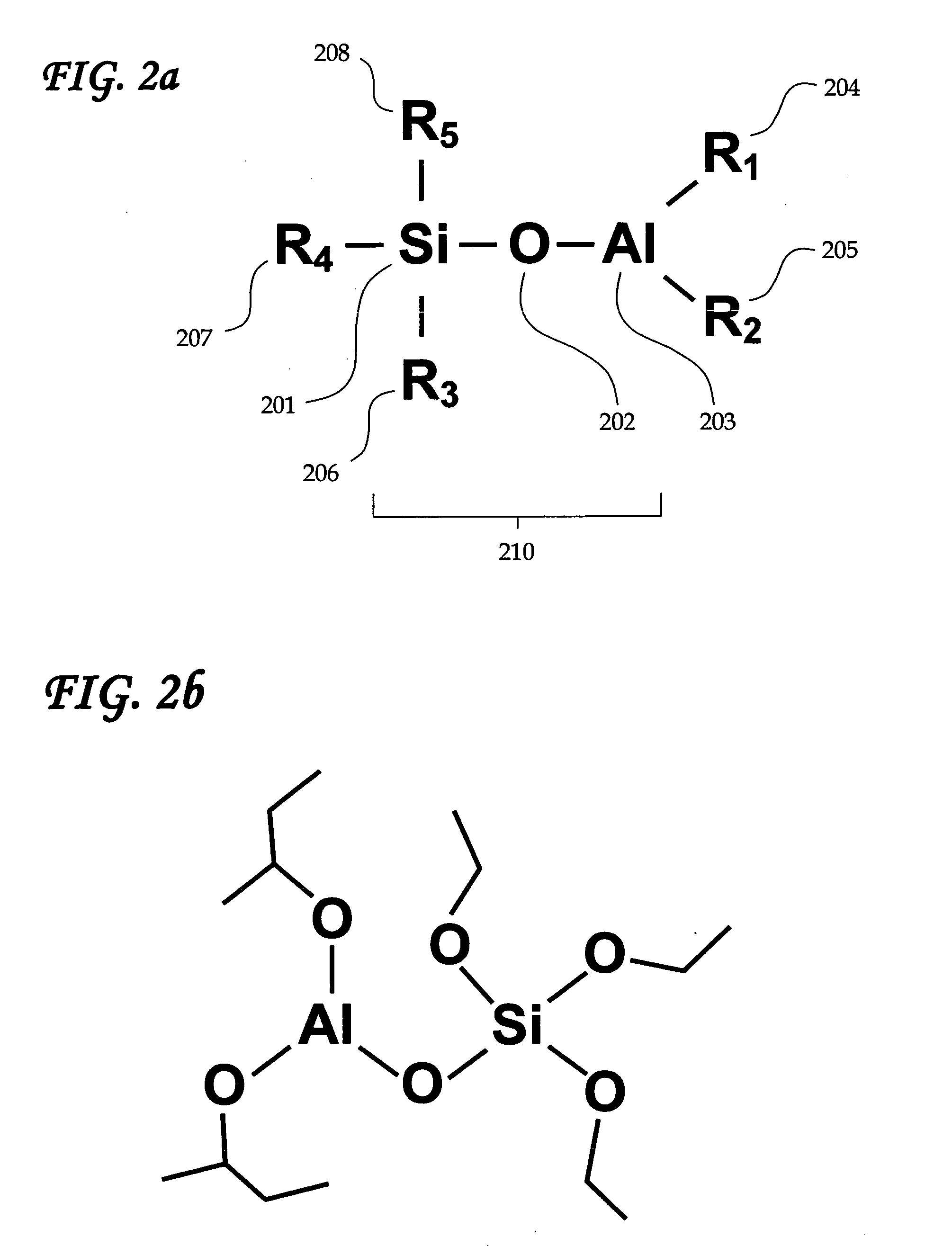 Low-k dielectric layer formed from aluminosilicate precursors