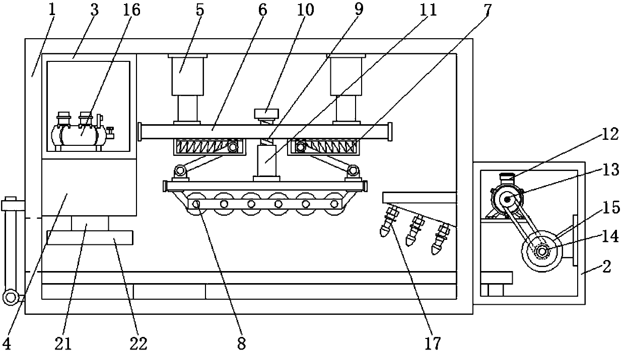 Material pulling machine convenient to use