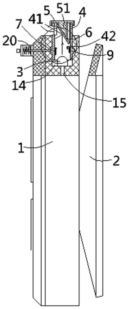 A wall-mounted wireless remote control device for an intelligent water heater