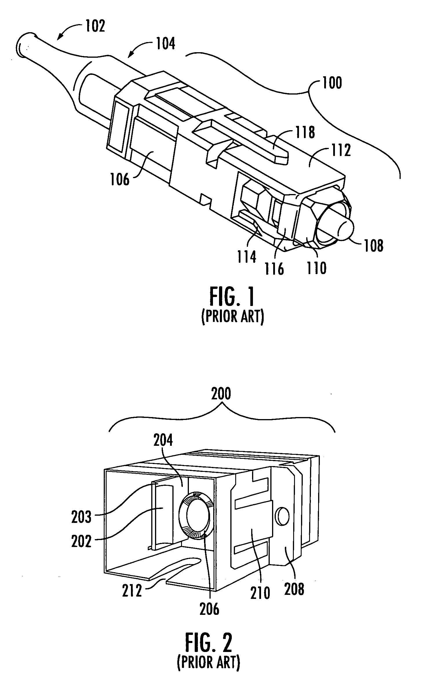 Keyed push-pull type fiber optic connection system