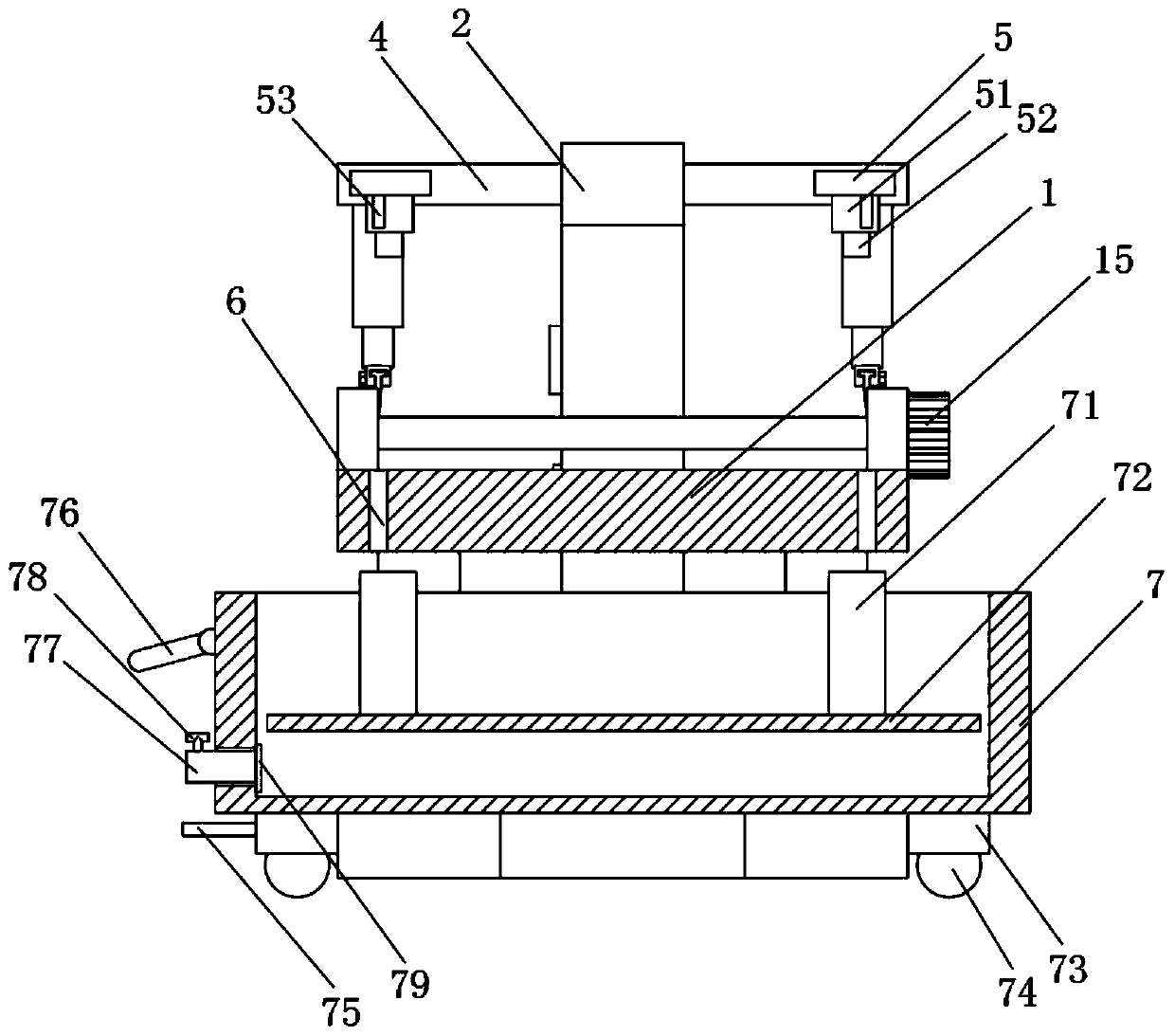 A cloth transport device capable of hair removal