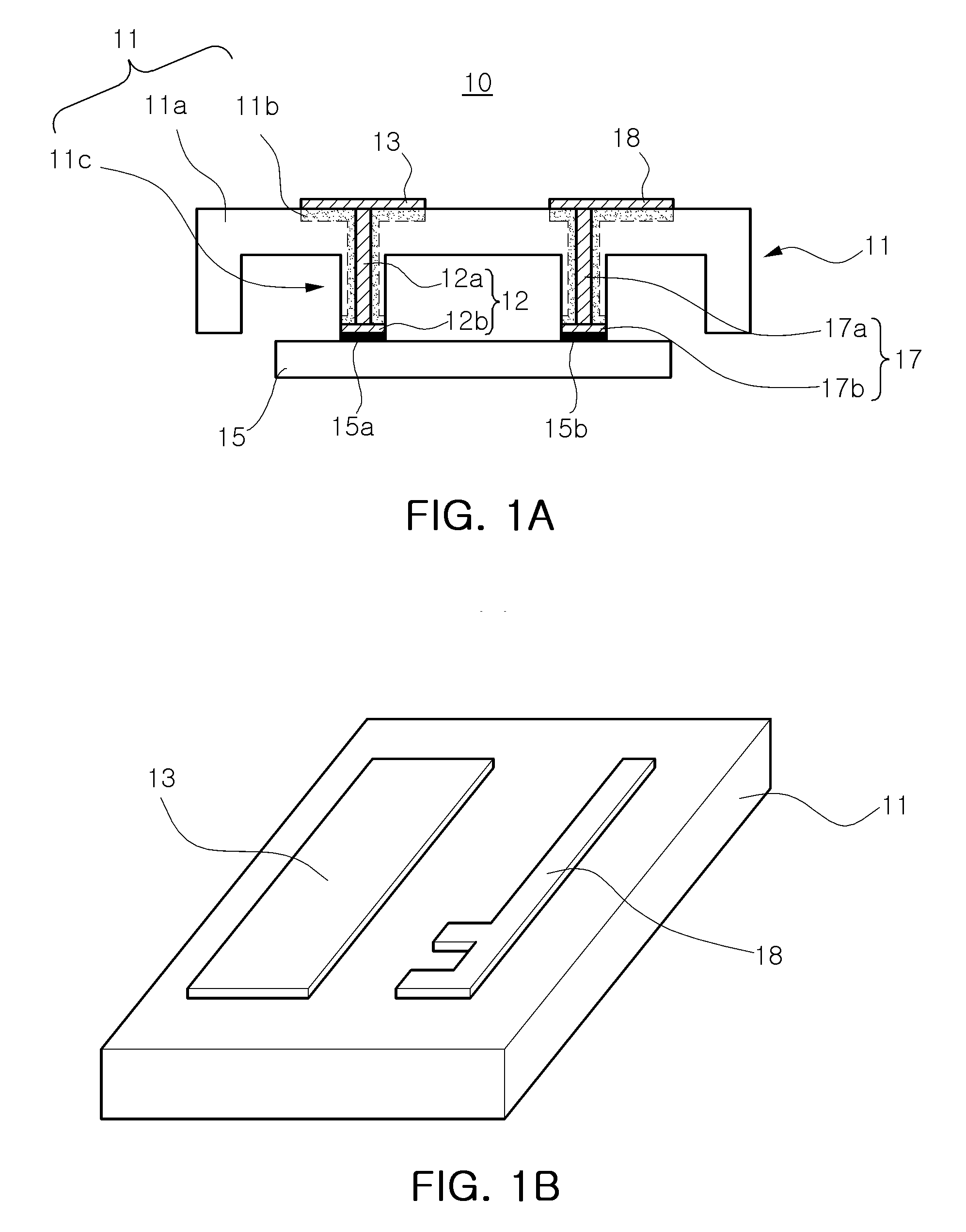 Case structure having conductive pattern and method of manufacturing the same