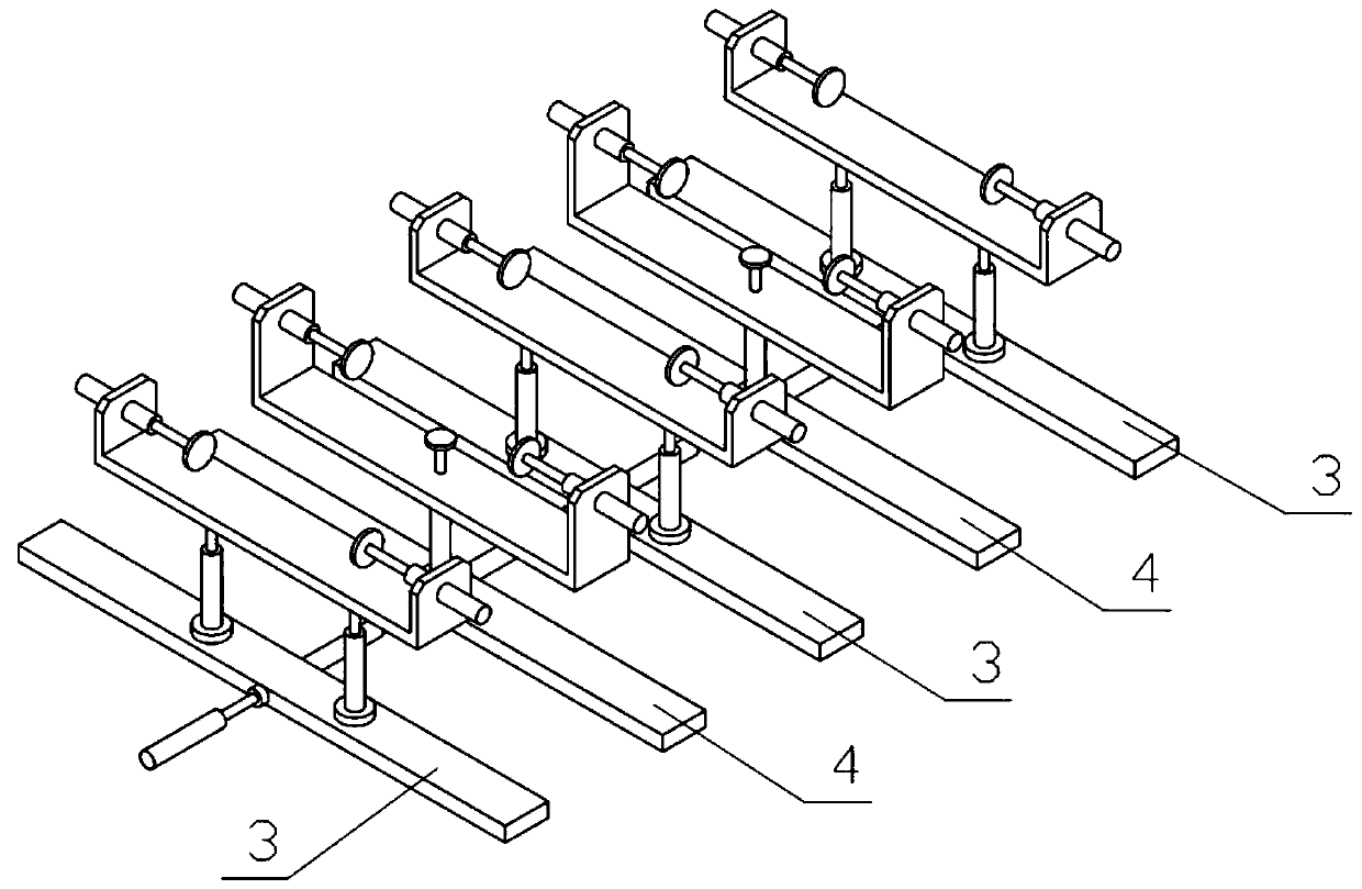 Bridge combination unit space model experimental device