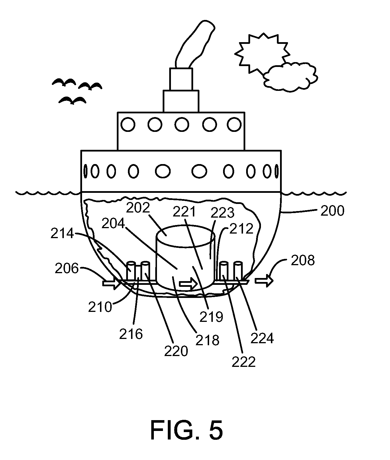 Method of treating a marine object