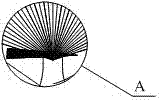 Portable single carthamus tinctorius harvesting machine