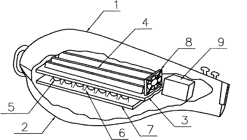 Light-emitting diode (LED) lamp