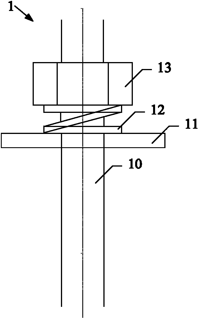 Anchor rod device