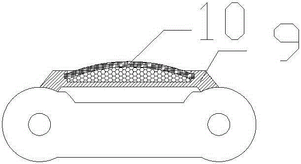 Grinding net type chain light-sensation raw material pulverizer