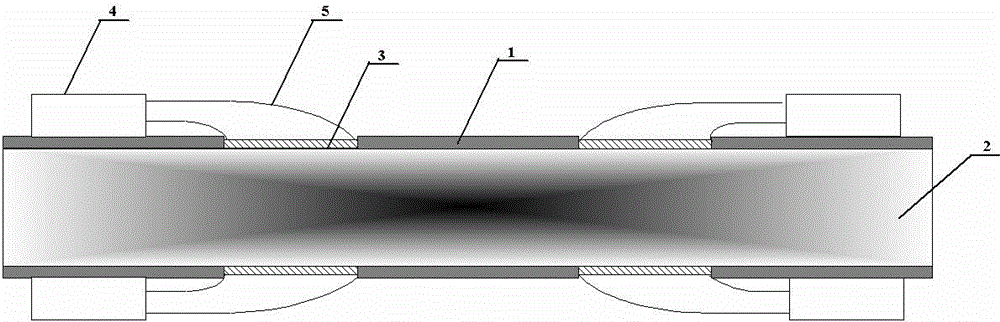 Method for making environment-friendly wood material through microwave shaping of straws