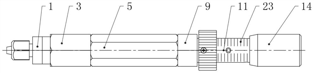 Leakage-amount-adjustable leakage hole based on laminar flow principle