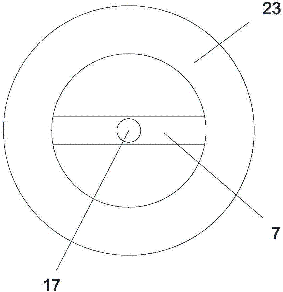 Shock-absorbing ore crushing device with screening function