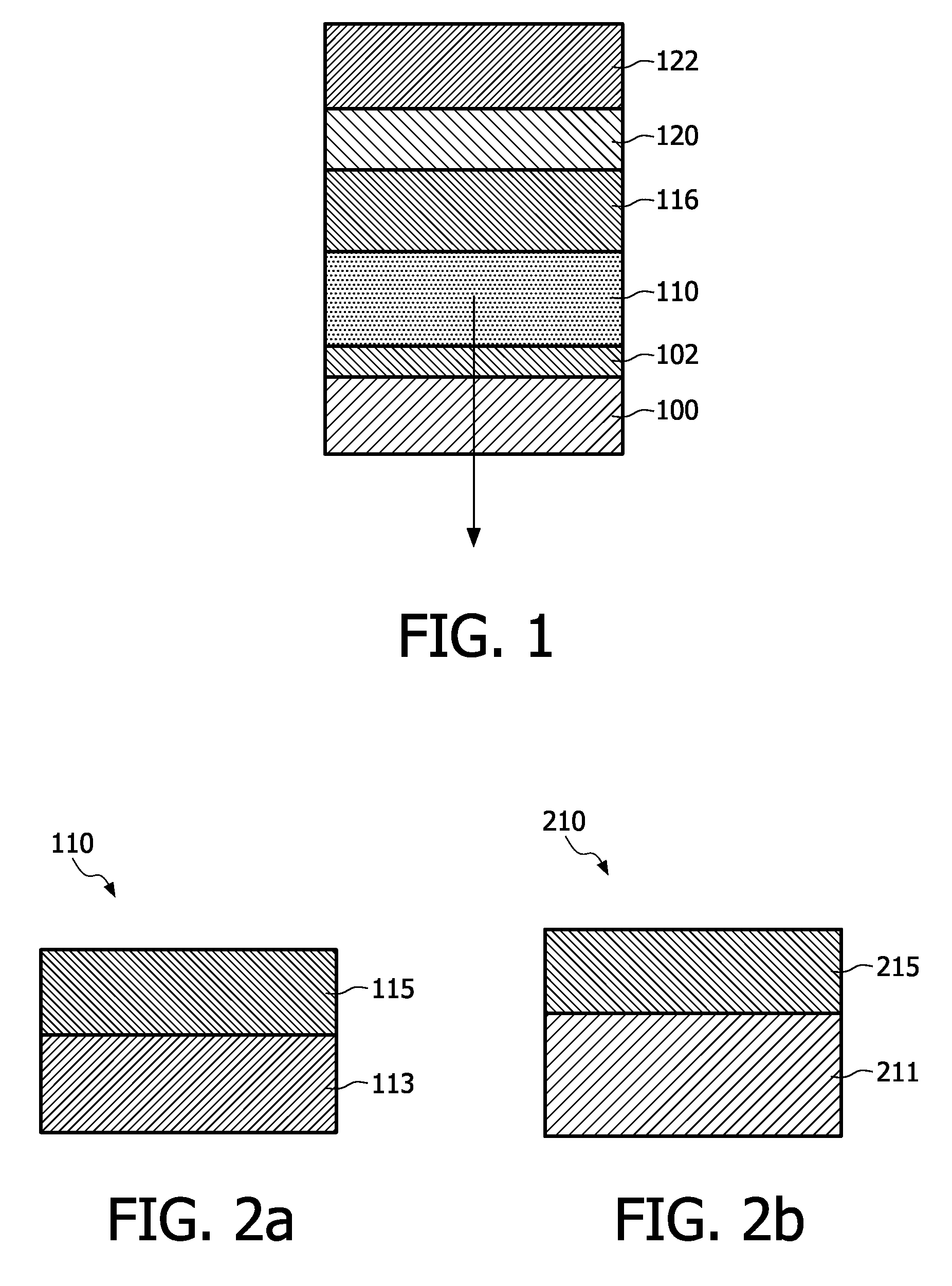 Highly doped electro-optically active organic diode with short protection layer