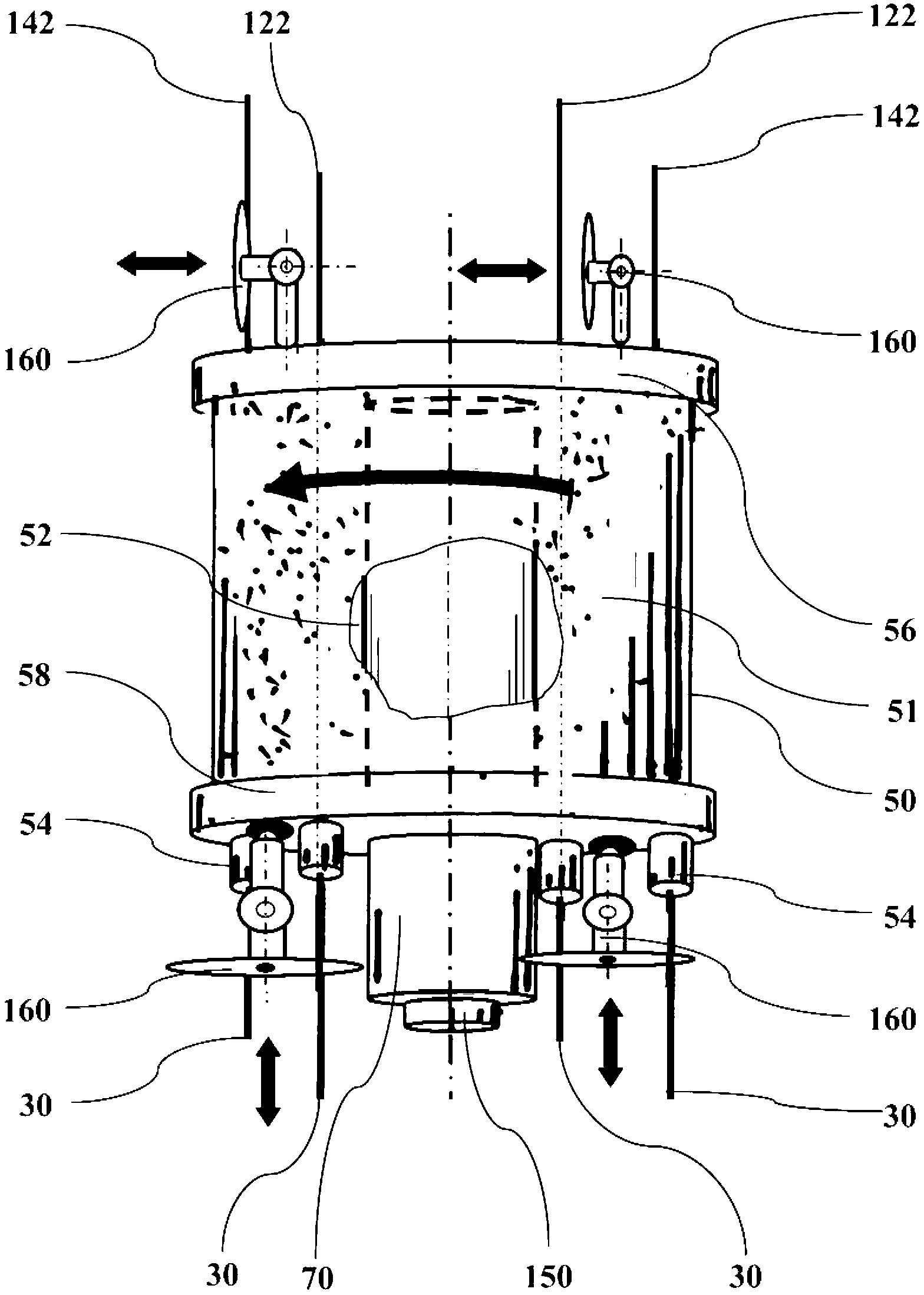 Airborne elevator apparatus