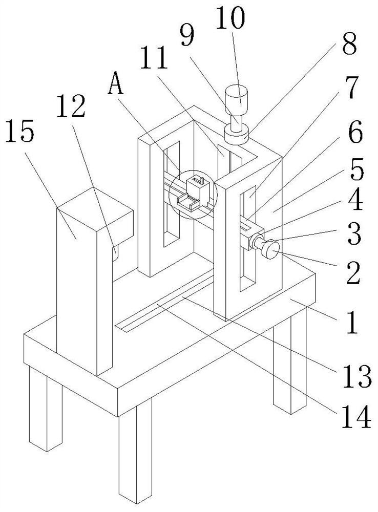 High-precision lithium battery spot welding device