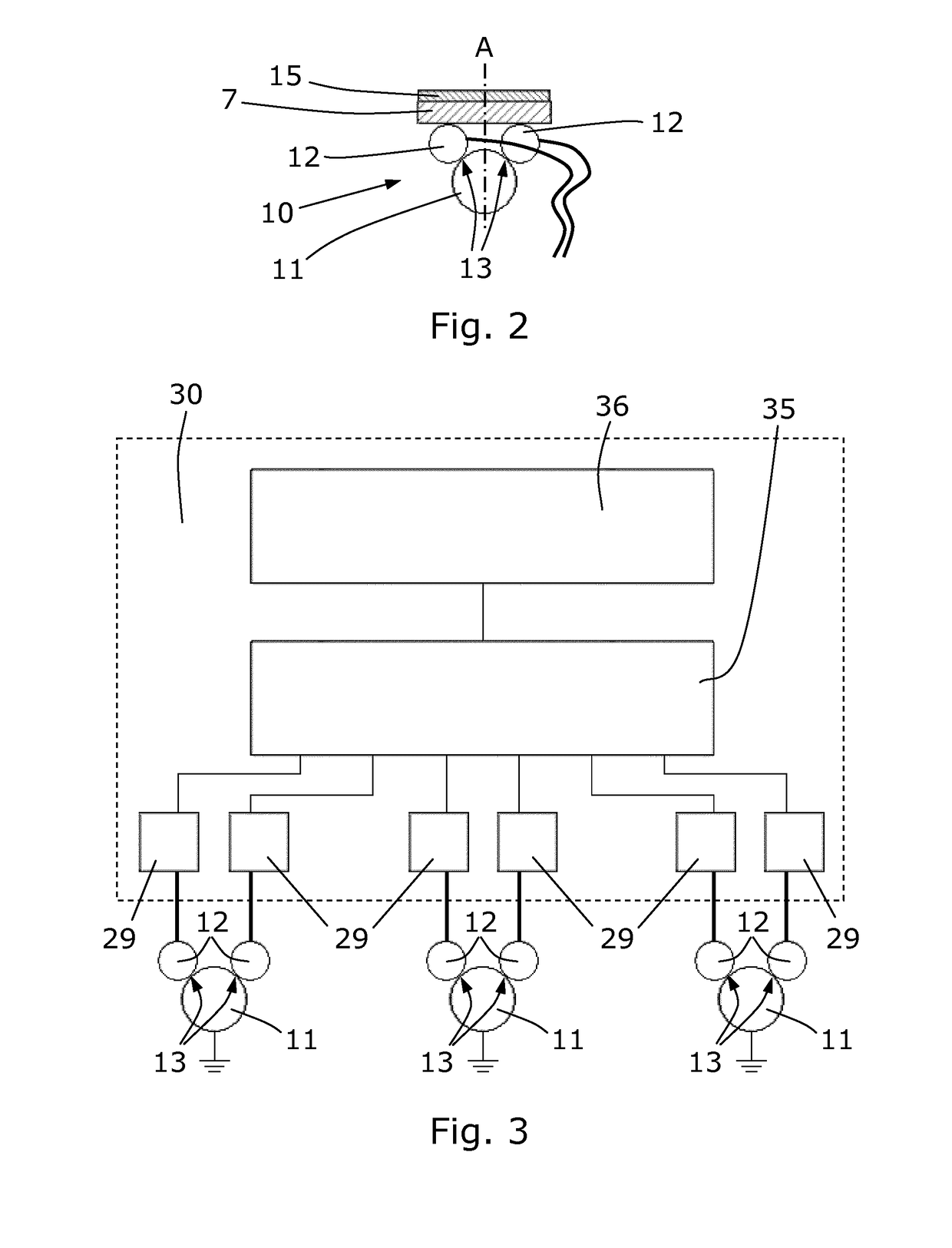 Touch probe and relative circuits and methods for signal processing