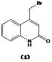 Preparation method of 4-bromomethylquinoline-2(H)-ketone