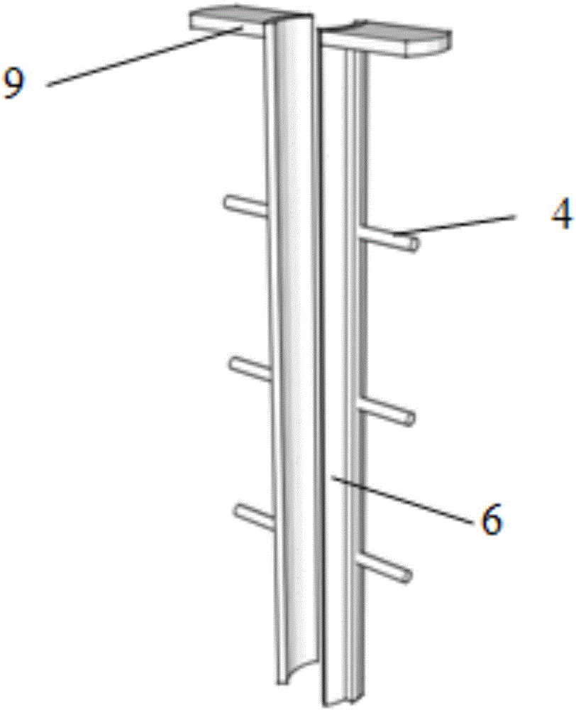 Inner rooting type anchorage supporting device and slope anchorage supporting method thereof