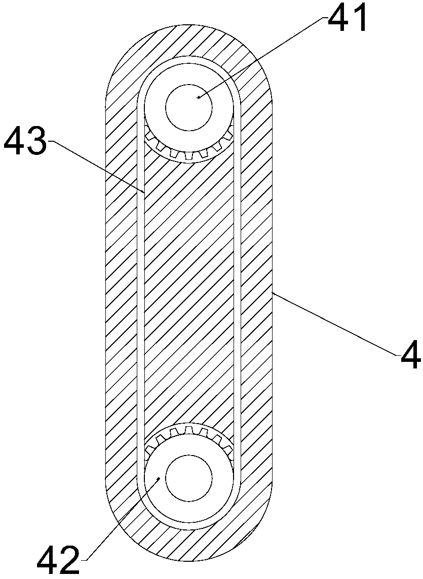 Rotatably placed energy-saving oven