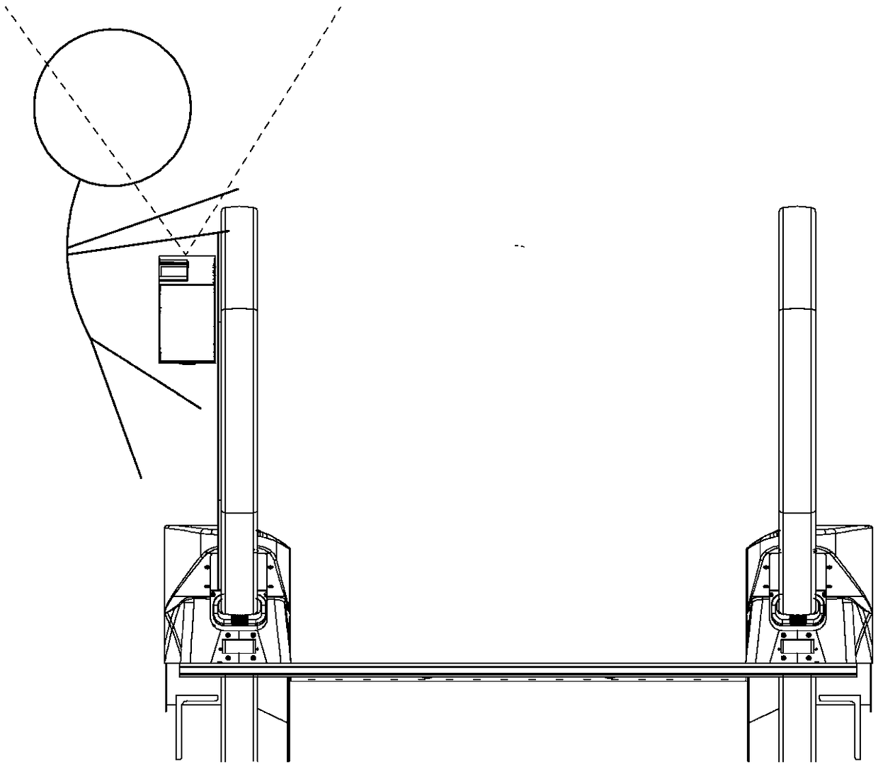 Monitoring equipment and passenger transporting equipment