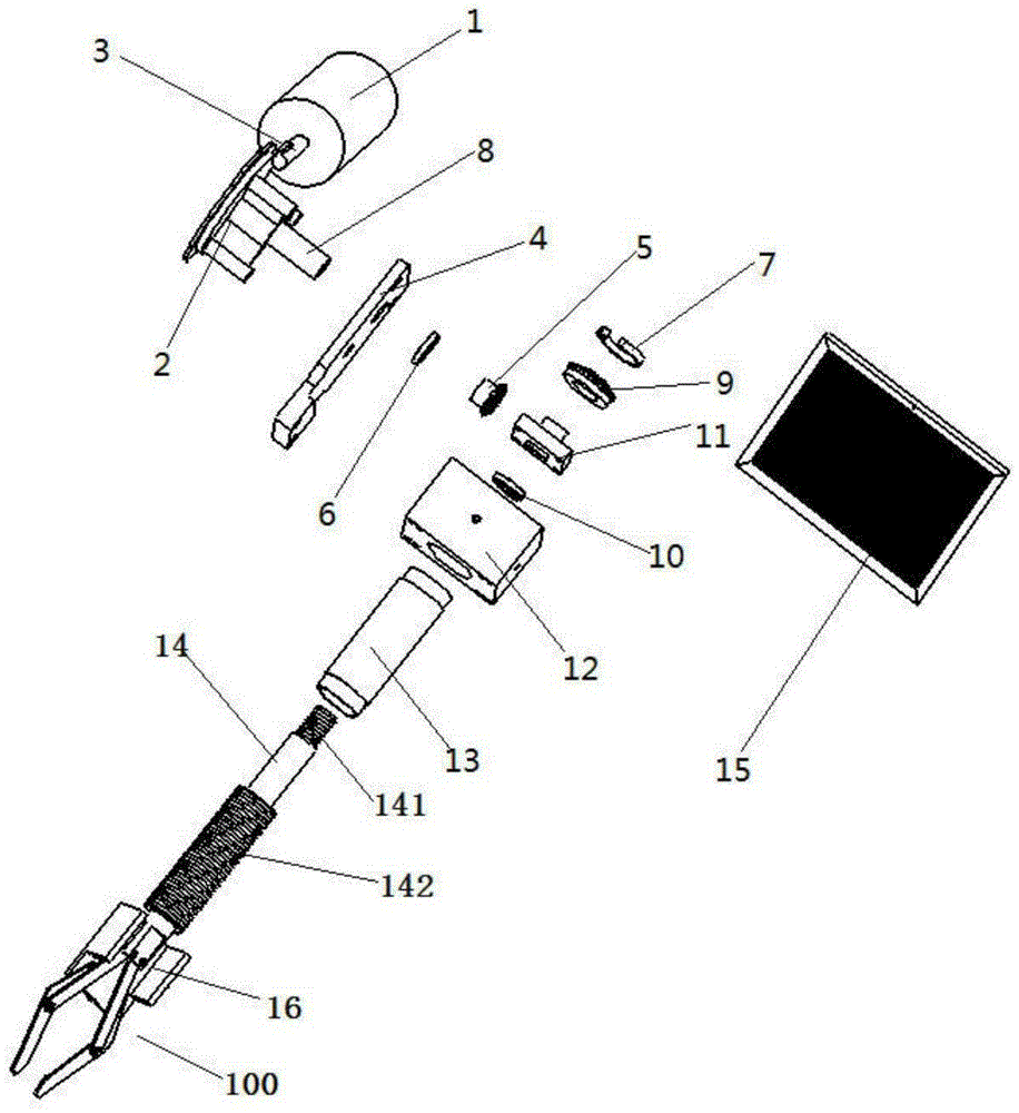 Mechanical claw and control method